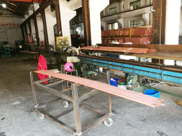 銅管翅片加工、調(diào)直設備